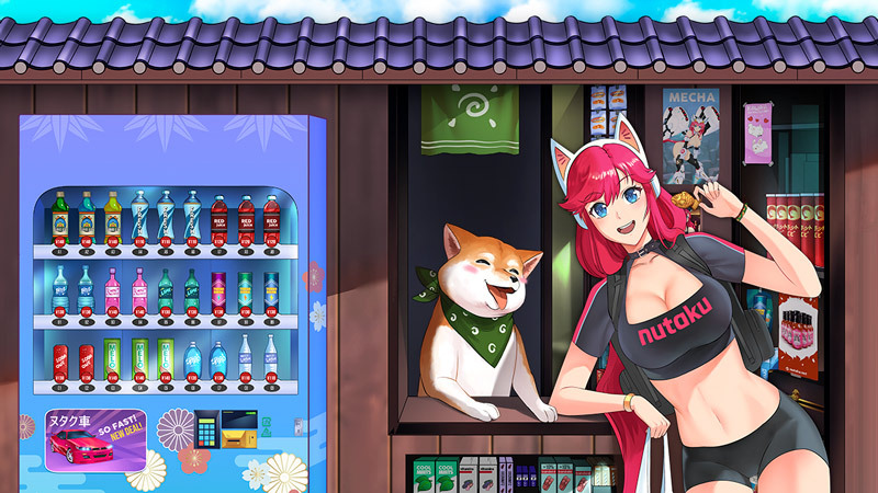 Nutaku-tan visits a general store