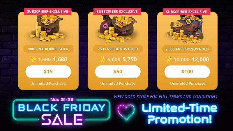 Overall view of all the Subscription deals during Black Friday
