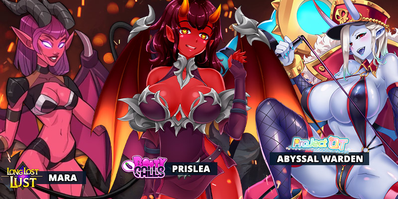 Image showing various Demon girl, one of best type of monster girl