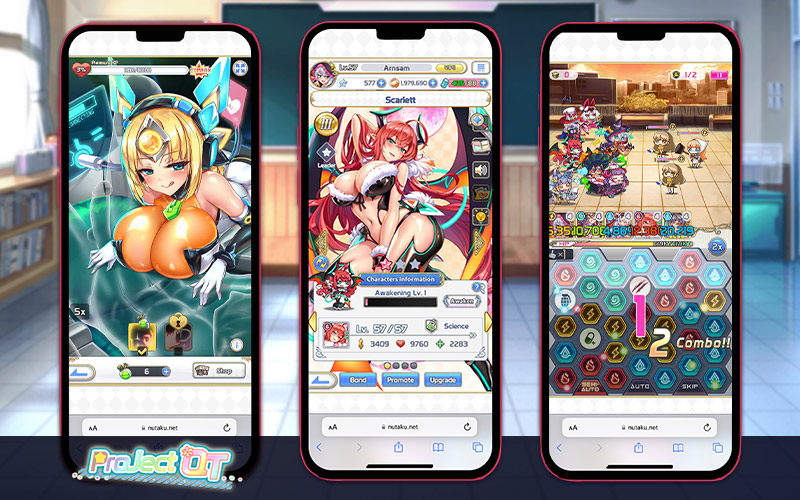 iOS でのゲームプレイを表示するプロジェクト QT バナー