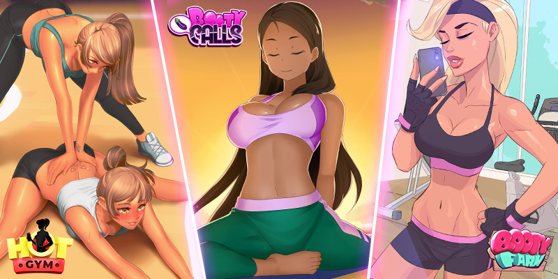 Image showing girls in Yoga and Gym wear outfits