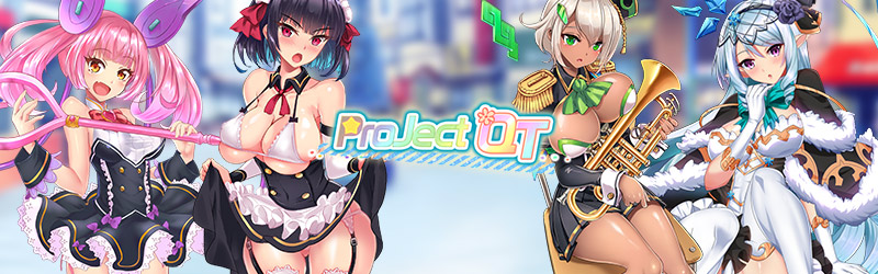 Project QT banner showing characters