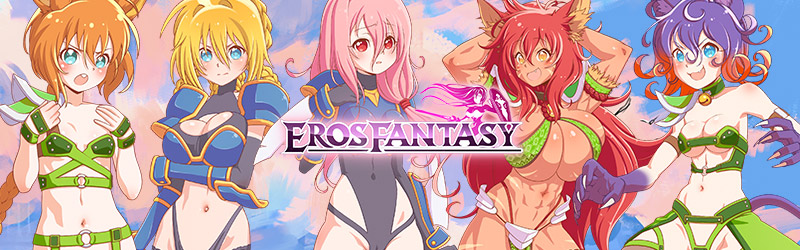 Eros Fansy banner con personajes