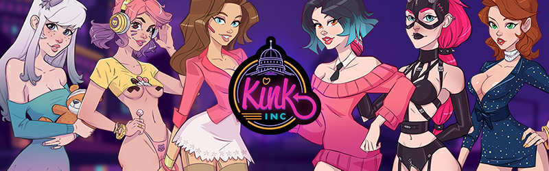 Le jeu Android Kink Inc. avec des personnages