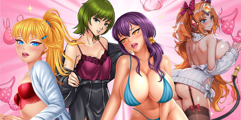 Imagen que muestra algunas de las chicas de los juegos gratuitos.