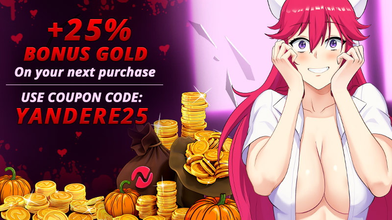 Banner including the promo code for Halloween 2022