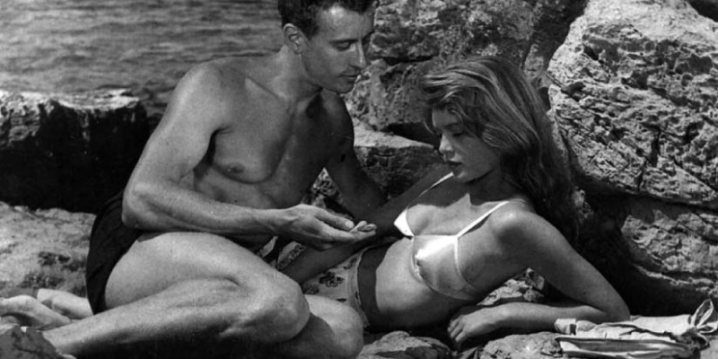 Brigitte Bardot in the movie the Girl In Bikini