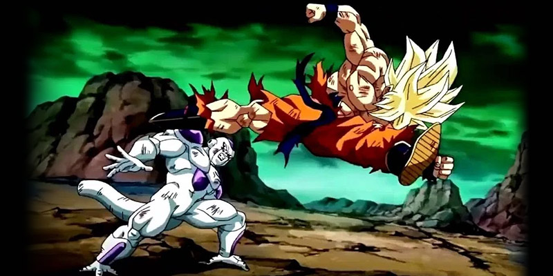 Picture from the anime Dragon Ball Z