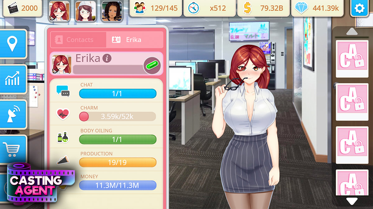 Nutaku casting agent