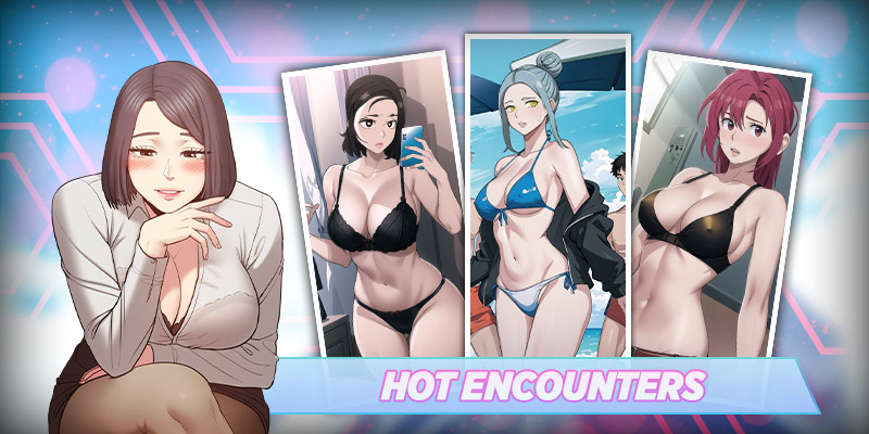 图片展示了一些你可以在 Angel Hi 中召唤的女孩