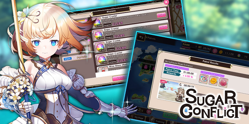 Image showing the rewards system in Sugar Conflict