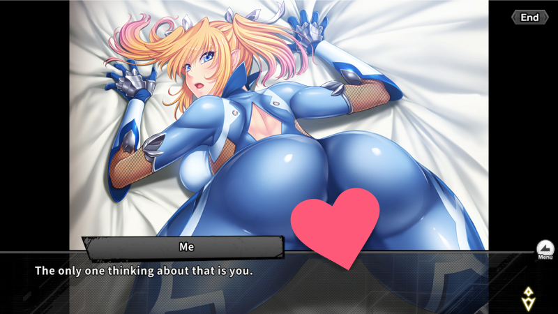 Image showing an example of the CG scenes in the game
