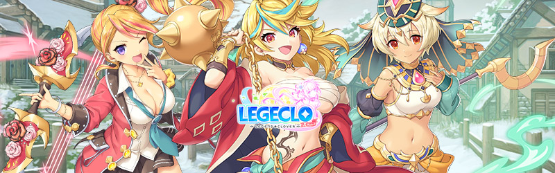 Image showing various waifus that you can unlock in Legeclo: Legend Clover X Rated