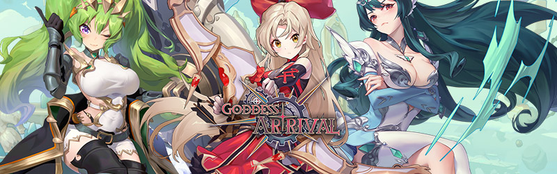 Image showing the characters you will be able to romance in the game Goddess Arrival