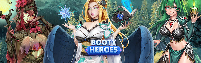 エロゲーム「Booty Heroes」で出会う美しい女の子たちの画像