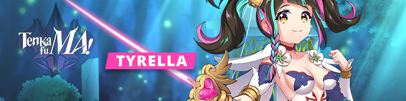 Tyrella from the hentai game Tenkafuma!