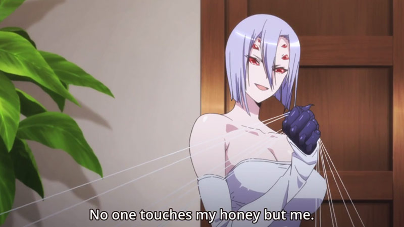 Rachnera Arachnera in Monster Musume