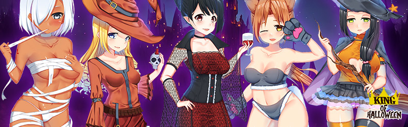Image of Monster Girls in the game King of Halloween