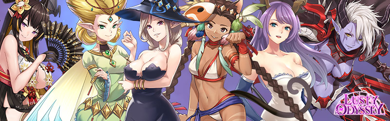 Image showing characters in the game Lusty odyssey