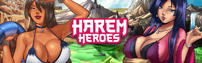 Imagen de algunas de las hermosas damas que conocerás en Harem Heroes