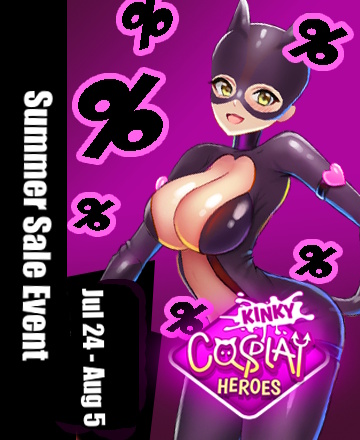 Kinky Cosplay Heroes